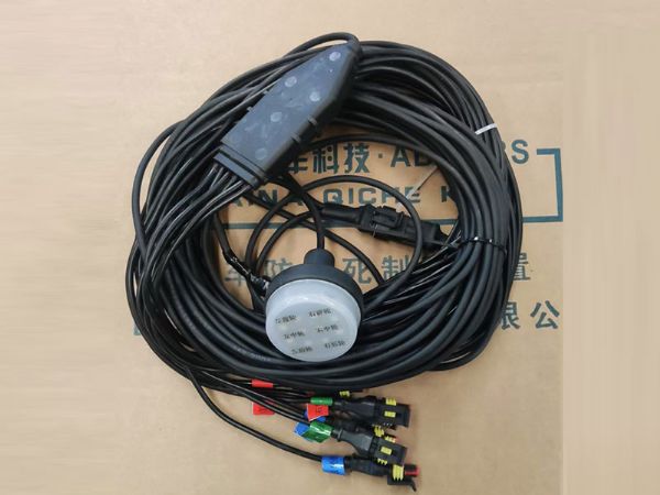 六轮单独刹车磨损报警